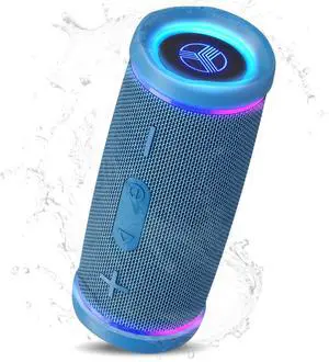 TREBLAB HD77 Waterproof Bluetooth Speaker, 30W Loud 360° Sound, Deep Bass, IPX7, TWS Pairing, RGB Lights, 20H Battery, Portable Wireless Speaker for Outdoor, Beach, Camping, Party, Travel TREBLAB HD77 Waterproof Bluetooth Speaker, 30W Loud 360° Sound, Deep Bass, IPX7, TWS Pairing, RGB Lights, 20H Battery, Portable Wireless Speaker for Outdoor, Beach, Camping, Party, Travel