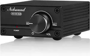 Nobsound 100W Subwoofer Digital Power Amplifier Audio Mini Amp (Black) Nobsound 100W Subwoofer Digital Power Amplifier Audio Mini Amp (Black)