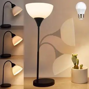 RISLG LED Desk Lamp for Home Office, 3 Levels Dimmable Reading Light, Flexible Table Lamp for Bedside Office, Rotary Switch Control, Desk Lamp for College Dorm Study Lamp, Bulb Included, Black RISLG LED Desk Lamp for Home Office, 3 Levels Dimmable Reading Light, Flexible Table Lamp for Bedside Office, Rotary Switch Control, Desk Lamp for College Dorm Study Lamp, Bulb Included, Black