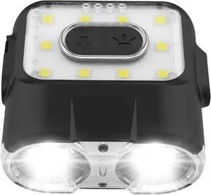 Claymore Capon 120H (Black) - LED Rechargeable Clip-On Cap Headlamp, Lightweight Hat Light for Camping, Running, Hiking, Emergency & Industrial Use, Waterproof, USB-C, Up to 45 Hours of Battery Life. Claymore Capon 120H (Black) - LED Rechargeable Clip-On Cap Headlamp, Lightweight Hat Light for Camping, Running, Hiking, Emergency & Industrial Use, Waterproof, USB-C, Up to 45 Hours of Battery Life.
