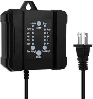 SMY Lighting 100W Outdoor Low Voltage Transformer with Timer and Photocell Sensor,120V AC to 12V DC Weatherproof for LED Landscape Lighting,Deck Lights,Spotlight, Pathway Light,ETL Listed SMY Lighting 100W Outdoor Low Voltage Transformer with Timer and Photocell Sensor,120V AC to 12V DC Weatherproof for LED Landscape Lighting,Deck Lights,Spotlight, Pathway Light,ETL Listed