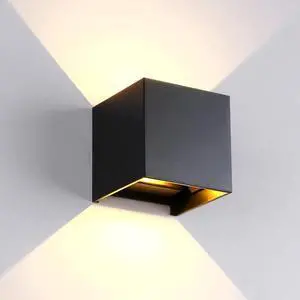 Outdoor Wall Lights Modern 20W LED Wall Pack Light Adjustable Up Down Light Beam Waterproof Outdoor Sconces Wall Lighting for Porch Patio Outdoor Porch Light 4.7 in. 3000K Outdoor Wall Lights Modern 20W LED Wall Pack Light Adjustable Up Down Light Beam Waterproof Outdoor Sconces Wall Lighting for Porch Patio Outdoor Porch Light 4.7 in. 3000K