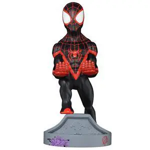 Exquisite Gaming Cable Guy - Marvel Spiderverse: Miles Morales Spiderman - Charging Controller and Device Holder - Toy - Xbox 360 Exquisite Gaming Cable Guy - Marvel Spiderverse: Miles Morales Spiderman - Charging Controller and Device Holder - Toy - Xbox 360