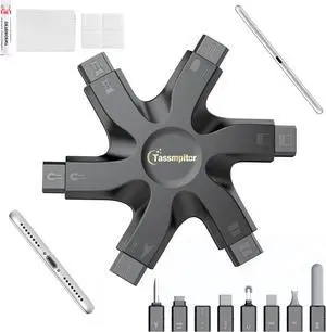 iPhone Cleaning Kit for Charging Port Cleaner,Lightning Charger Connector | Speaker Cable,AirPod Pro Cell PhoneCleaning PuttyRepair Restore Tool,Thin Cleaning Brushes,Microfiber Cloths,Port Pick iPhone Cleaning Kit for Charging Port Cleaner,Lightning Charger Connector | Speaker Cable,AirPod Pro Cell PhoneCleaning PuttyRepair Restore Tool,Thin Cleaning Brushes,Microfiber Cloths,Port Pick