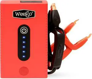 Weego 44s: 2100A Self-Use 12V Lithium Car Battery Jump Starter USA-Engineered Safe Replacement for Jumper Cables - Car Jumper Starter Portable for 7L Gas and 3.5L Diesel Engines (N44s) Weego 44s: 2100A Self-Use 12V Lithium Car Battery Jump Starter USA-Engineered Safe Replacement for Jumper Cables - Car Jumper Starter Portable for 7L Gas and 3.5L Diesel Engines (N44s)