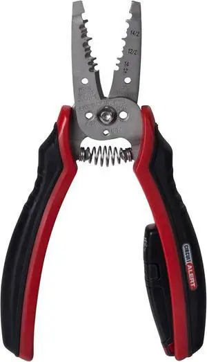 Gardner Bender GST-224M Circuit Alert® Voltage Sensing Stainless Wire Stripper, 12/2 & 14/2 NM Cable, 7 1/2 in. Gardner Bender GST-224M Circuit Alert® Voltage Sensing Stainless Wire Stripper, 12/2 & 14/2 NM Cable, 7 1/2 in.