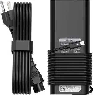 130W USB C Laptop Charger Compatible with Dell XPS 15 17 9500 9510 9520 9530 9700 9710 9720 9730, Precision 5550 5560 5570 5750 5760 3560, Type C AC Power Adapter Supply with Charging Cord 130W USB C Laptop Charger Compatible with Dell XPS 15 17 9500 9510 9520 9530 9700 9710 9720 9730, Precision 5550 5560 5570 5750 5760 3560, Type C AC Power Adapter Supply with Charging Cord