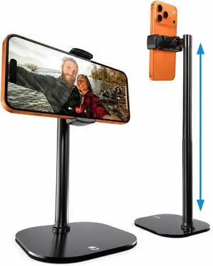 COOPER ChatStand, Adjustable Cell Phone Stand for Desk, Phone Stand for Recording, iPhone Holder for Filming, Small iPhone Tripod, Soporte para Celular, Fits Samsung, Android, (Night Black) COOPER ChatStand, Adjustable Cell Phone Stand for Desk, Phone Stand for Recording, iPhone Holder for Filming, Small iPhone Tripod, Soporte para Celular, Fits Samsung, Android, (Night Black)