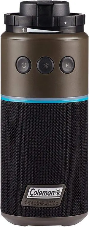 Coleman OneSource Rechargeable Outdoor Camping Gear: Camp Shower, Cordless Vacuum, Fan, Speaker, & Air Pump Options with Included Rechargeable Battery Coleman OneSource Rechargeable Outdoor Camping Gear: Camp Shower, Cordless Vacuum, Fan, Speaker, & Air Pump Options with Included Rechargeable Battery