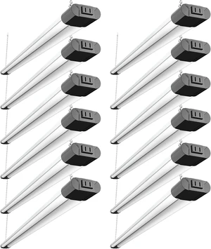 BBOUNDER 12Pack 4FT LED Shop Light, Reflector, 6500K Linkable, 40W=250W ETL BBOUNDER 12Pack 4FT LED Shop Light, Reflector, 6500K Linkable, 40W=250W ETL