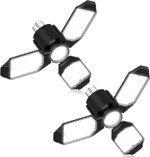 toberich LED Garage Lights 2 Pack, 8000LM Shop Lights 6500K toberich LED Garage Lights 2 Pack, 8000LM Shop Lights 6500K
