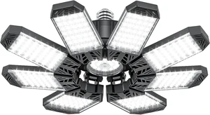 ISKYDRAW Garage Light 1 Pack, 260W 26000LM Bright Shop Light Bay Lighting ISKYDRAW Garage Light 1 Pack, 260W 26000LM Bright Shop Light Bay Lighting