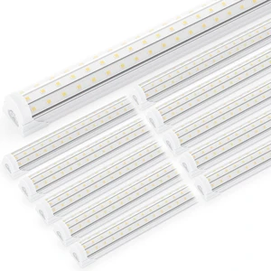 Ensenior 4FT LED Shop Lights, 6000K T8 Commercial Bay Lighting, 10 Pack Ensenior 4FT LED Shop Lights, 6000K T8 Commercial Bay Lighting, 10 Pack