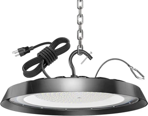 UFO LED High Bay Light 100W, 6500K Daylight for Warehouse Garage UFO LED High Bay Light 100W, 6500K Daylight for Warehouse Garage