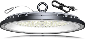 AIKVSXER 1 Pack LED Shop Lights, 300W 45000LM UFO LED High Bay Light AIKVSXER 1 Pack LED Shop Lights, 300W 45000LM UFO LED High Bay Light
