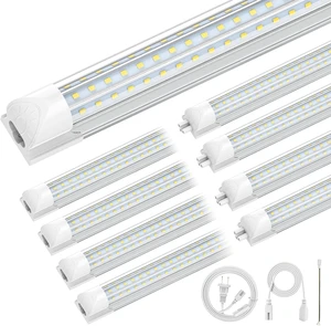 CNSUNWAY 4FT LED Shop Lights, 50W 7500LM D Shape, ETL Listed 8 Pack CNSUNWAY 4FT LED Shop Lights, 50W 7500LM D Shape, ETL Listed 8 Pack