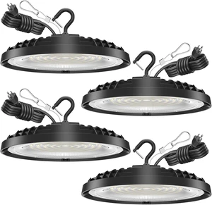 200W UFO LED High Bay Light, 28,000LM LED Shop Light Fixture, 5000K 120VAC 200W UFO LED High Bay Light, 28,000LM LED Shop Light Fixture, 5000K 120VAC