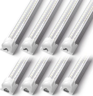 LED Shop Light for Garage, T8, 3FT, 30W, 4680LM, 6000K, 8 Pack LED Shop Light for Garage, T8, 3FT, 30W, 4680LM, 6000K, 8 Pack