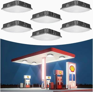 LED Canopy Light 6Pack: 30W/45W/60W/70W Selectable, 4000K/5000K/6500K 3CCT LED Canopy Light 6Pack: 30W/45W/60W/70W Selectable, 4000K/5000K/6500K 3CCT