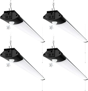 Barrina BS84 Motion Sensor LED Shop Lights 4FT, 84W 10000LM 5000K, 4 Packs Barrina BS84 Motion Sensor LED Shop Lights 4FT, 84W 10000LM 5000K, 4 Packs