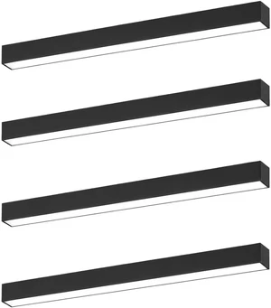 HYPERLITE 4ft Linkable LED Linear Light: 30/40/50W Dimmable Shop Fixture, 3000/4000/5000K Selectable, 125lm/W, 120-277V, 0-10V Dimming, 48" ETL Listed Commercial LED Light for Garage, Office, 4P HYPERLITE 4ft Linkable LED Linear Light: 30/40/50W Dimmable Shop Fixture, 3000/4000/5000K Selectable, 125lm/W, 120-277V, 0-10V Dimming, 48" ETL Listed Commercial LED Light for Garage, Office, 4P