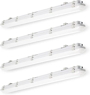 4FT LED Vapor Tight Light, 60W 7800lms(120W Eq.) Vapor Proof Light Fixture, 5000K Waterproof Shop Light for Car Wash, Carport, Walk in Freezer, Parking Garage, ETL List 4-Pack 4FT LED Vapor Tight Light, 60W 7800lms(120W Eq.) Vapor Proof Light Fixture, 5000K Waterproof Shop Light for Car Wash, Carport, Walk in Freezer, Parking Garage, ETL List 4-Pack