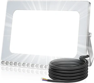 Viugreum 500W LED Flood Light, New Slim Design, IP67 Waterproof Outdoor Floodlights, 40000LM Daylight White (6000-6500K), Super Bright Security Wall Lights for Garage, Garden, Lawn, Yard,Ship from USA Viugreum 500W LED Flood Light, New Slim Design, IP67 Waterproof Outdoor Floodlights, 40000LM Daylight White (6000-6500K), Super Bright Security Wall Lights for Garage, Garden, Lawn, Yard,Ship from USA
