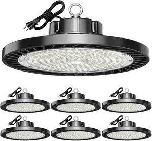 lvsdak UFO LED High Bay Lights 200W 30000LM 5000K 6 Pack lvsdak UFO LED High Bay Lights 200W 30000LM 5000K 6 Pack