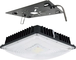 45W Square LED Canopy Light 5400LM 5000K Outdoor Ceiling Light 45W Square LED Canopy Light 5400LM 5000K Outdoor Ceiling Light