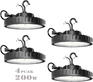 UFO LED High Bay Light 200W 4Pack UFO LED High Bay Light 200W 4Pack