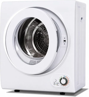 Euhomy Portable Clothes Dryer for Laundry, 1.5 Cu. Ft. Small Portable Dryers for Clothes, 120V Electric Dryer with Stainless Steel Drum, 850W Dryer Machine for Apartments, White Euhomy Portable Clothes Dryer for Laundry, 1.5 Cu. Ft. Small Portable Dryers for Clothes, 120V Electric Dryer with Stainless Steel Drum, 850W Dryer Machine for Apartments, White