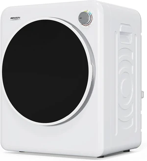 ROVSUN 1.7 Cu.Ft Portable Clothes Dryer, Front Load Dryer for Laundry with Magnetic Door Lock, Compact Electric Dryer with Stainless Steel Tub for Apartment, Home, 120V (Classic Knob Control) ROVSUN 1.7 Cu.Ft Portable Clothes Dryer, Front Load Dryer for Laundry with Magnetic Door Lock, Compact Electric Dryer with Stainless Steel Tub for Apartment, Home, 120V (Classic Knob Control)