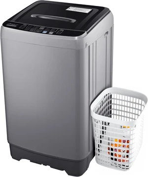 Anypro Portable Washing Machines 17.8LBS Full Automatic Clothes Washer and Spinner Combo with 10 Programs and 8 Water Levels, Compact Laundry Wash Spin Dryer for Apartment RV Dorm Home, Grey Anypro Portable Washing Machines 17.8LBS Full Automatic Clothes Washer and Spinner Combo with 10 Programs and 8 Water Levels, Compact Laundry Wash Spin Dryer for Apartment RV Dorm Home, Grey