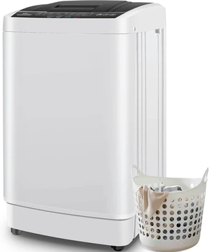 Nictemaw Portable Washing Machine, 20Lbs 2.8 Cu.ft Quick Wash for Apartment Nictemaw Portable Washing Machine, 20Lbs 2.8 Cu.ft Quick Wash for Apartment