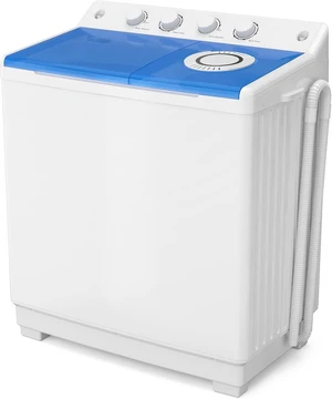 Auertech 48 Lbs Portable Washing Machine, Large Portable Washer for Apartments with 30 Lbs Washer & 18 Lbs Spinner, Clothes Washer Machine with Drain Pump for Apartment, Dormitory and RVs Auertech 48 Lbs Portable Washing Machine, Large Portable Washer for Apartments with 30 Lbs Washer & 18 Lbs Spinner, Clothes Washer Machine with Drain Pump for Apartment, Dormitory and RVs