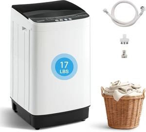 Portable Washing Machine 2.2 Cu.Ft, Full Automatic 10 Programs Portable Washing Machine 2.2 Cu.Ft, Full Automatic 10 Programs