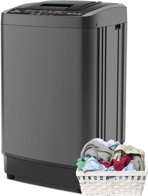 Nictemaw 2.4 Cu.ft Full Automatic Portable Washing Machine with Drain Pump Nictemaw 2.4 Cu.ft Full Automatic Portable Washing Machine with Drain Pump