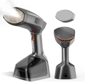 Handheld Steamer for Clothes, 1800W Portable Garment Steamer with 30s Fast Heat, 4 Fabric Modes for Silk/Wool/Cotton/Linen, 255ml Detachable Tank, Wrinkle Remover Iron Press with Lint Brush Handheld Steamer for Clothes, 1800W Portable Garment Steamer with 30s Fast Heat, 4 Fabric Modes for Silk/Wool/Cotton/Linen, 255ml Detachable Tank, Wrinkle Remover Iron Press with Lint Brush