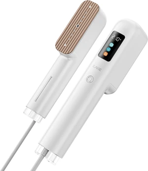 Travel Steamer for Clothes, 100-240V Dual Voltage Handheld Steamer & Iron 2-in-1, Digital Display, 20s Heat Up, Auto Shut-Off, Worldwide Use for Home & Business Travel (White) Travel Steamer for Clothes, 100-240V Dual Voltage Handheld Steamer & Iron 2-in-1, Digital Display, 20s Heat Up, Auto Shut-Off, Worldwide Use for Home & Business Travel (White)