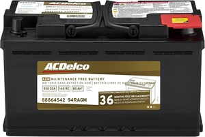 ACDelco Gold 94RAGM (88864542) 36 Month Warranty AGM BCI Group 94R Battery ACDelco Gold 94RAGM (88864542) 36 Month Warranty AGM BCI Group 94R Battery