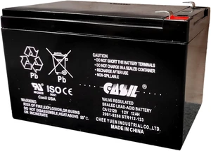 CASIL 12v 12ah F2 Sealed Lead Acid AGM Rechargeable Deep Cycle Battery (1 Pack) CASIL 12v 12ah F2 Sealed Lead Acid AGM Rechargeable Deep Cycle Battery (1 Pack)