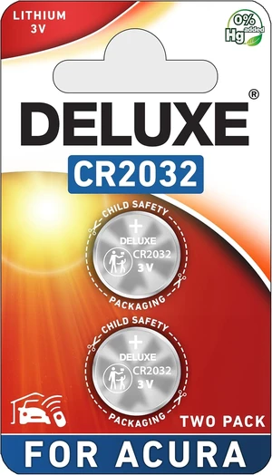 Key Fob Replacement Batteries for Acura, Pack of 2 Key Fob Replacement Batteries for Acura, Pack of 2