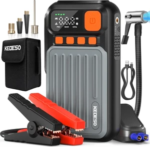 12V Car Battery Jump Starter with 160PSI Air Compressor, Jump Box 12V Car Battery Jump Starter with 160PSI Air Compressor, Jump Box