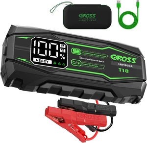 CAROSS 800A Car Jump Starter - 12V Jump Box for 6.0L Gas and 3.0L Diesel CAROSS 800A Car Jump Starter - 12V Jump Box for 6.0L Gas and 3.0L Diesel