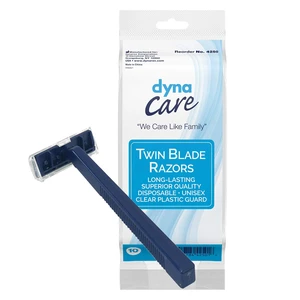 Dynarex Razors, Twin Blade, 6-Count (Pack of 2)