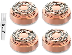 tuokiy Replacement Heads Compatible with Flawless Gen 2, 4 Pack tuokiy Replacement Heads Compatible with Flawless Gen 2, 4 Pack