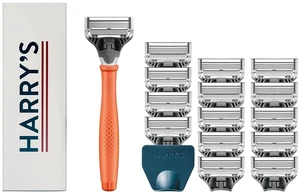 Harry's Original Shaving Kit for Men - Razor Handle, 15 Razor Blade Refills Harry's Original Shaving Kit for Men - Razor Handle, 15 Razor Blade Refills