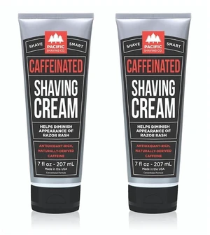 Pacific Shaving Company Men's Caffeinated Shaving Cream, 7 Oz (2 Pack) Pacific Shaving Company Men's Caffeinated Shaving Cream, 7 Oz (2 Pack)
