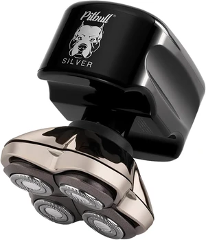 Skull Shaver Pitbull Silver PRO SX5 Head and Face Shaver, Cordless Razor Skull Shaver Pitbull Silver PRO SX5 Head and Face Shaver, Cordless Razor