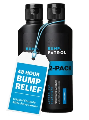 Bump Patrol Original Aftershave Treatment Serum, Bump Relief - 4 oz, 2 Pack Bump Patrol Original Aftershave Treatment Serum, Bump Relief - 4 oz, 2 Pack
